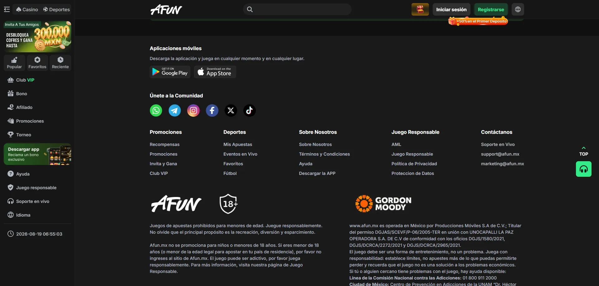 Métodos de pago en AFUN Casino México – SPEI, OXXO y USDT